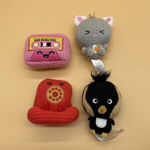 Ami Amis 4 Plushies Rare Mini‎ Figure Crochet